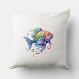 Almofada Peixe Arco-Íris 1 Grande