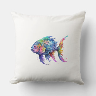 Almofada Peixe Arco-Íris 2 Grande