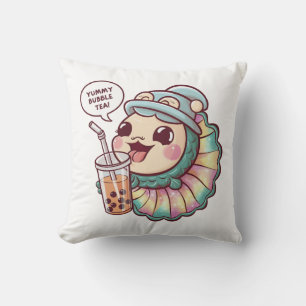 Almofada Peixe de Aquário de Cartoon Adorável: Cozy, Kawaii