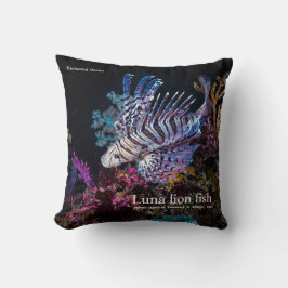 Almofada Peixe-leão-luna, Pterois lunulata,