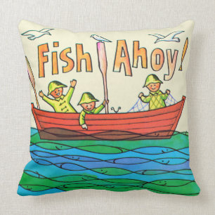 Almofada Peixes Ahoy!