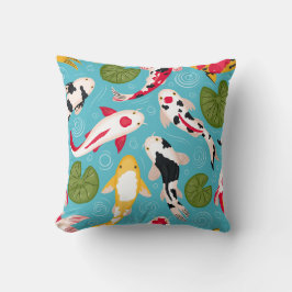 Almofada Peixes coloridos, decorativos, apanhadores de olho