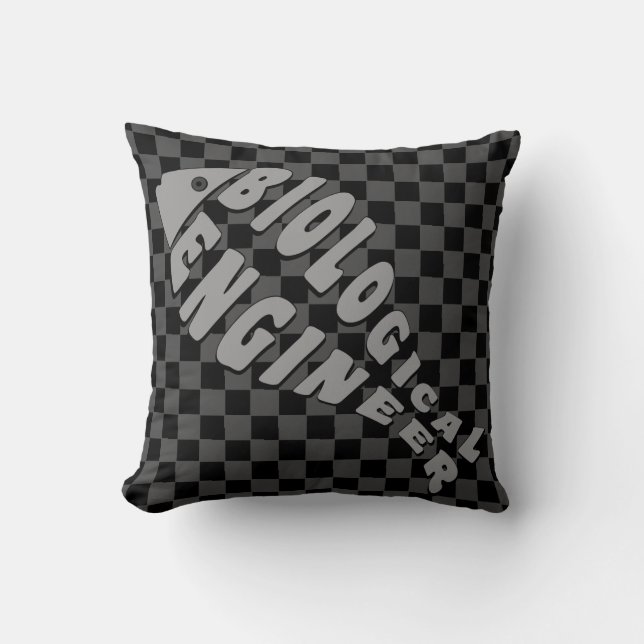 Almofada Peixes de Cinzas Engenheiros Biológicas (Frente)