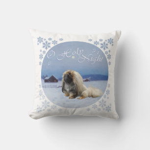 Almofada Pekingese Ó Santa Noite