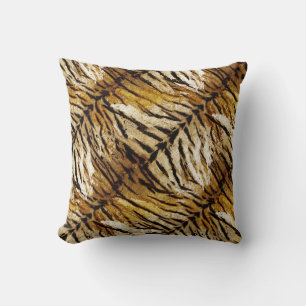 Almofada Pele de tigre, na moda, tigre, riscado, impressão