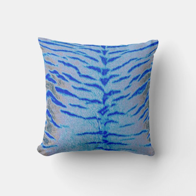 Almofada Peles de tigre de arte (Frente)
