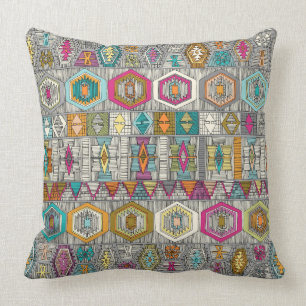 Almofada pembe do kilim