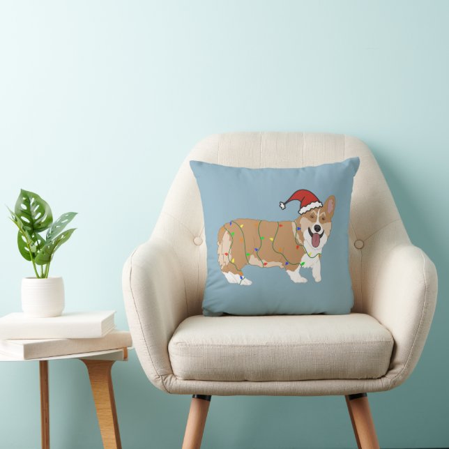 Almofada Pembroke de Natal Welsh Corgi (Cadeira)