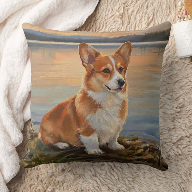 Almofada Pembrook Welsh Corgi (Cobertor)