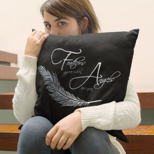 Almofada Penas aparecem quando os anjos estão próximos