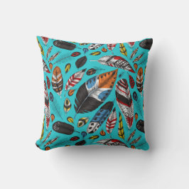 Almofada Penas coloridas