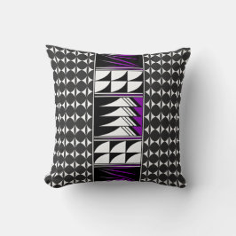 Almofada Penas do Sudoeste em Púrpura