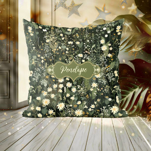 Almofada Penelope Dark Daisy Floral