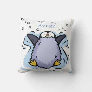 Almofada Penguin Pintinho Angel Cushion Personalizado