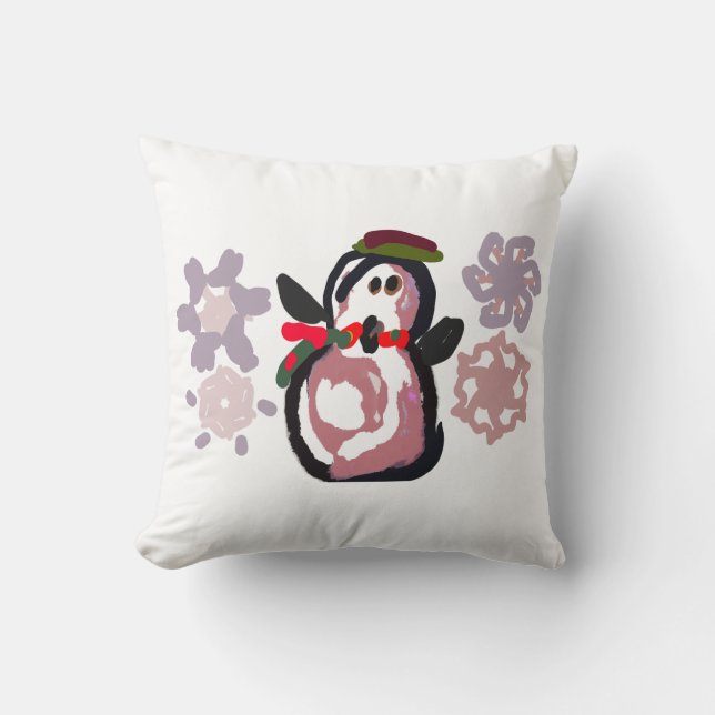 Almofada Penguin Winter  (Frente)