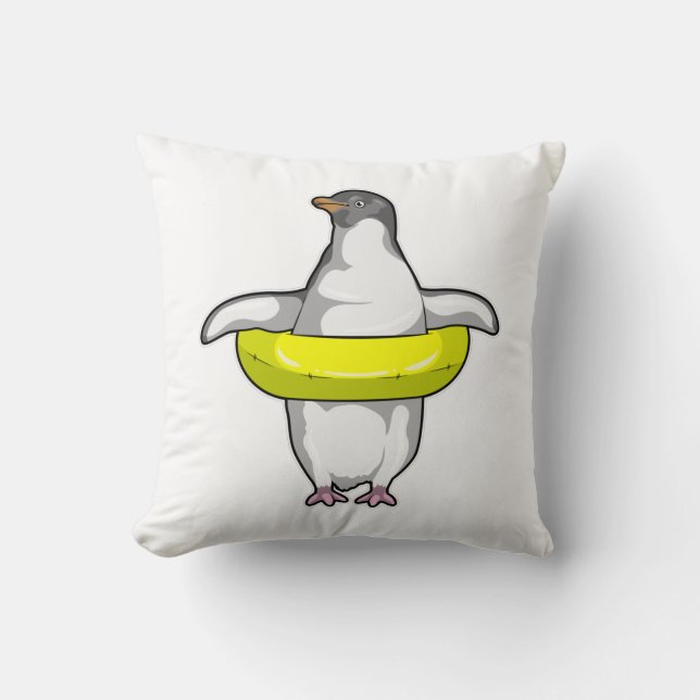 Almofada Penguin with Swim ring (Frente)