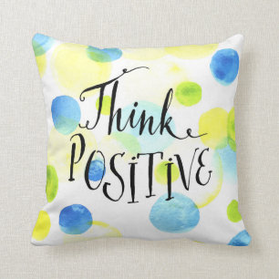 Almofada Pense positivo