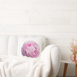 Almofada Peony Blossom Rosa Para Flor E Lover De Jardim