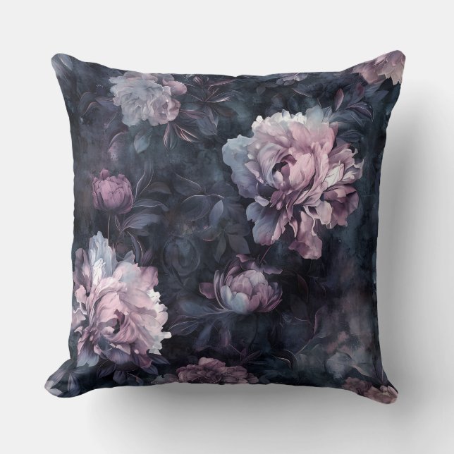 Almofada Peony Noel Botanical espumante (Frente)