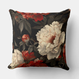 Almofada Peony Noel Botanical espumante