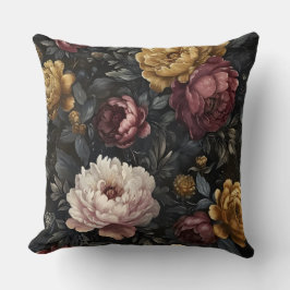 Almofada Peony Noel Botanical espumante