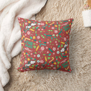Almofada Peppermint Dreams Snoopy Candy Patterno
