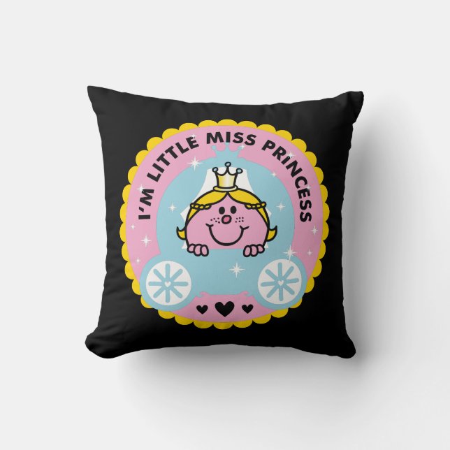 Almofada Pequena Senhora Princesa | Eu Sou Uma Princesa (Frente)