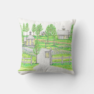 Almofada Pequena Verde da Sunny Hill Farm