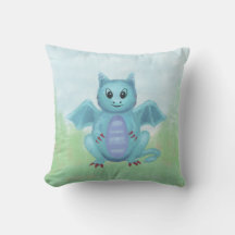 pequeno dragão azul