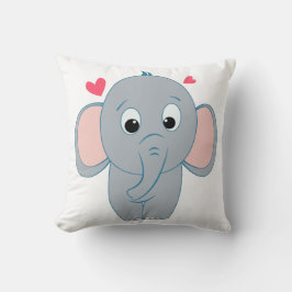 Almofada Pequeno elefante bonito