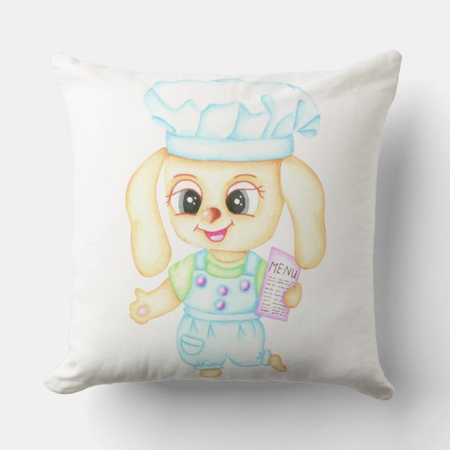 Almofada Pequeno padeiro bonito (Frente)