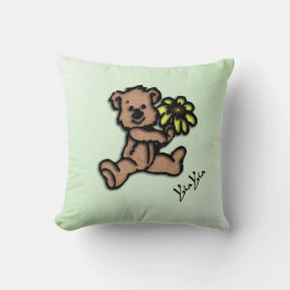 Almofada Pequeno Urso Flor Bonito Yia Yia Travesseiro decor