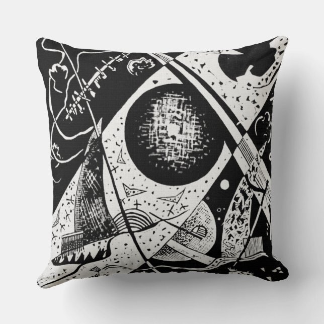 Almofada Pequenos mundos VI - Kandinsky (Verso)