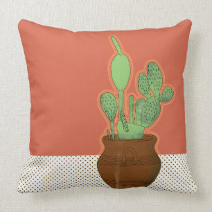 Almofada Pera espinhosa Potted