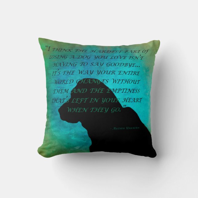 Almofada Perder Um Cão (Frente)