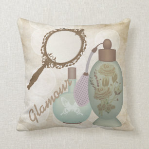 Almofada Perfumes do encanto do vintage