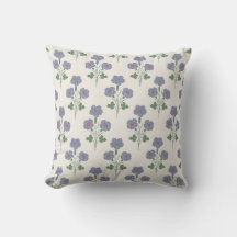 Periwinkle Vintage e Floral Vermelho Papoula