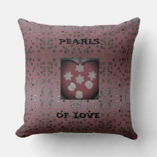 Almofada Pérolas De Amor