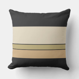 Almofada Pérolas de Ebony e Estrias de Areia