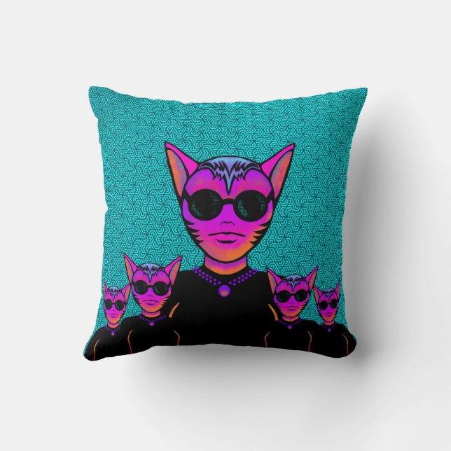 Almofada Personagem felino (Verso)