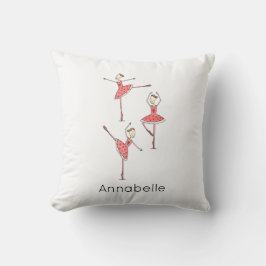 Almofada Personalised Ballerina Ballet Dancer