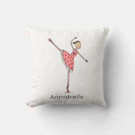 Almofada Personalised Ballerina Ballet Dancer