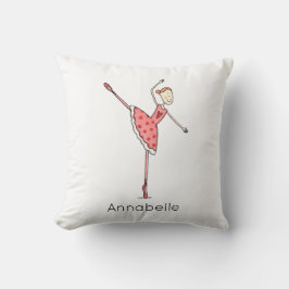 Almofada Personalised Ballerina Ballet Dancer