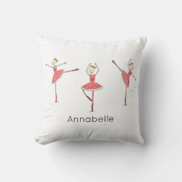 Almofada Personalised Ballerina Ballet Dancer