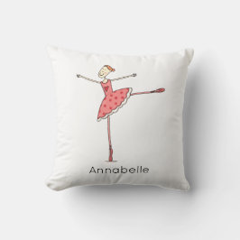 Almofada Personalised Ballerina Ballet Dancer