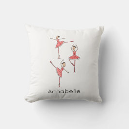 Almofada Personalised Ballerina Ballet Dancer