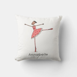 Almofada Personalised Ballerina Ballet Dancer
