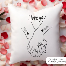 Almofada personalised cushion to give as a valentine's day