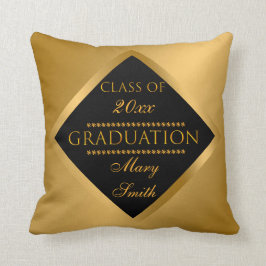 Almofada Personalização moderna simples e Dourada