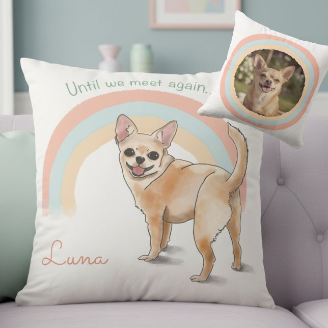 Almofada Personalizada Chihuahua – Memorial da Pon (Criador carregado)